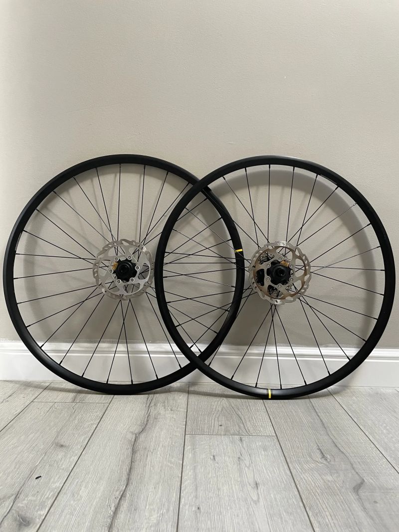 Mavic Open Disc + Shimano kotouče a kazeta