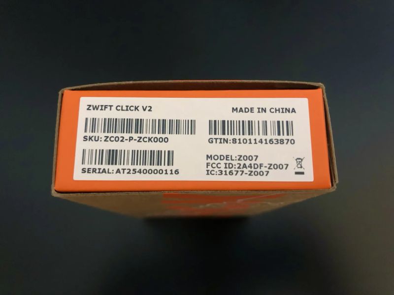 Nové Zwift Click V2 