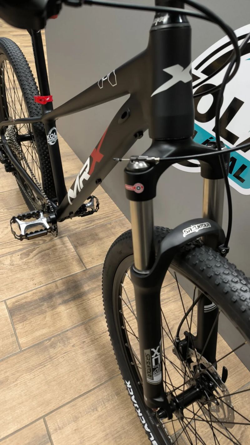 MRX Barbus FS 27,5 DEORE 1x10 černo-červený