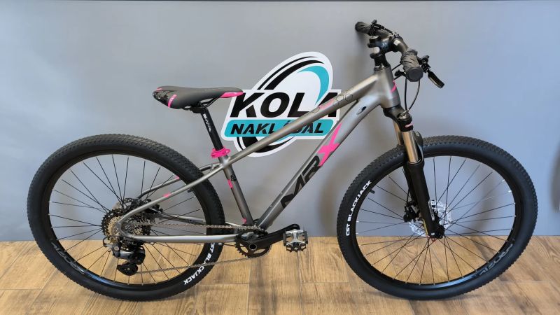 MRX Barbus FS 27,5 DEORE 1x10 šedo-růžový