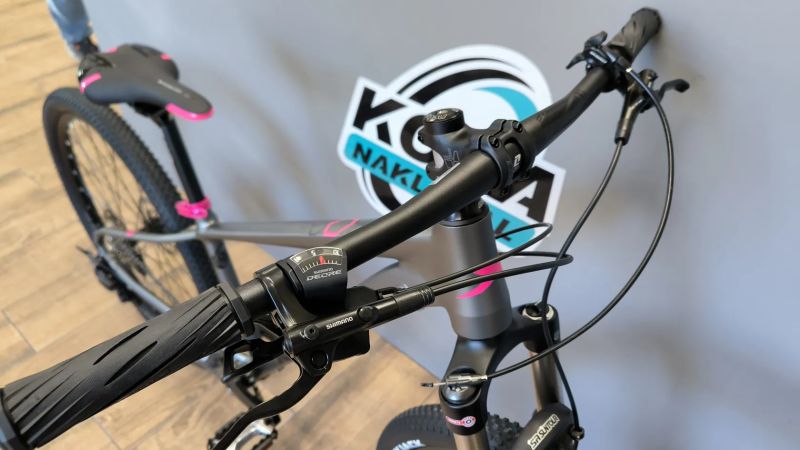 MRX Barbus FS 27,5 DEORE 1x10 šedo-růžový