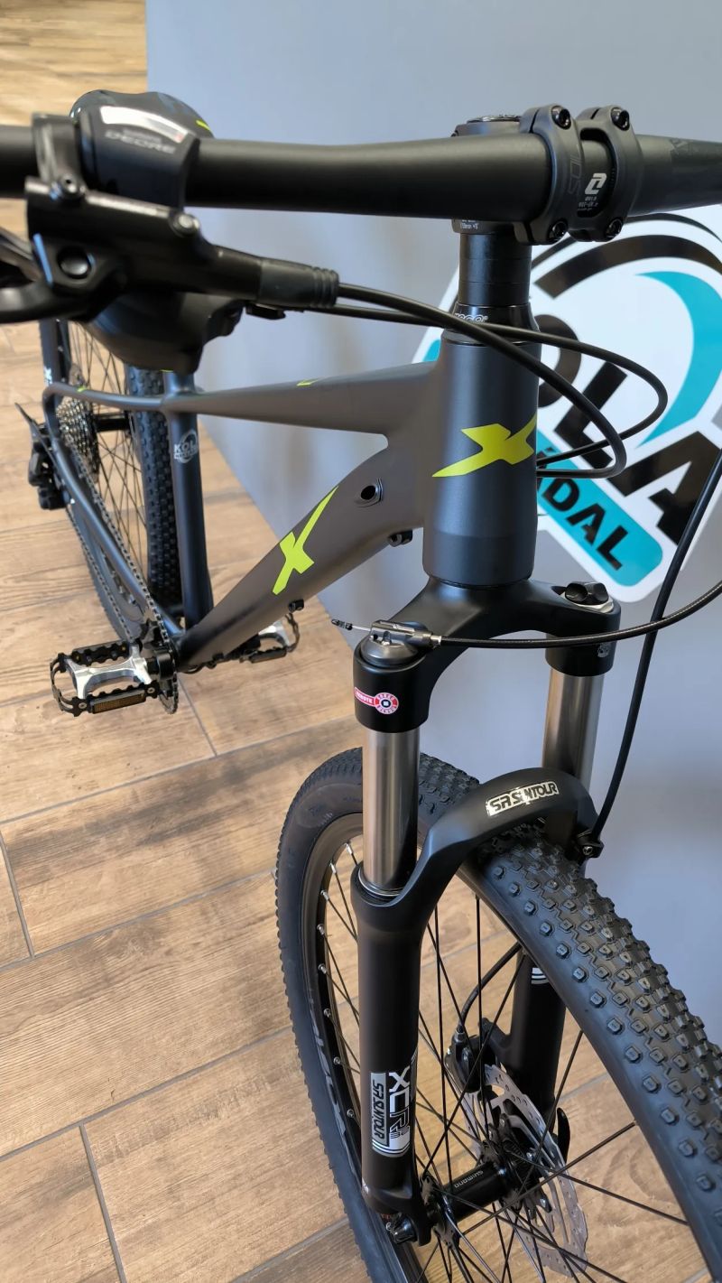 MRX Barbus FS 27,5 DEORE 1x10 šedo-zelený