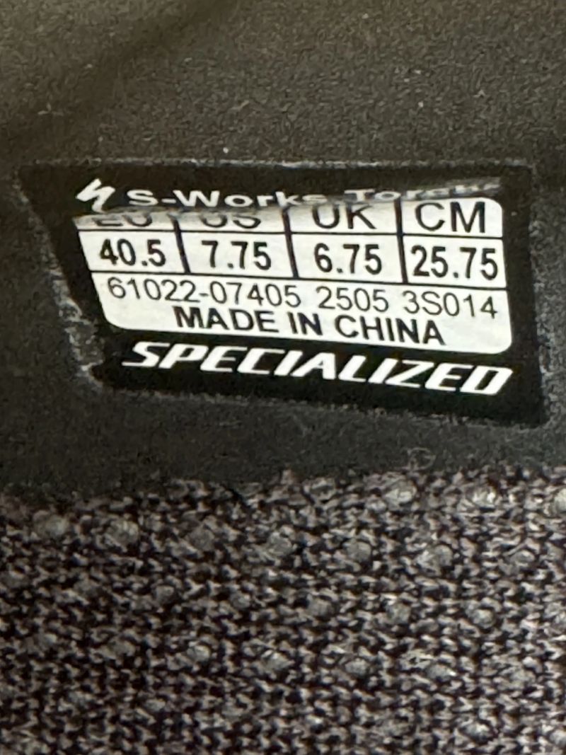 Tretry Specialized S-Works Torch 40,5