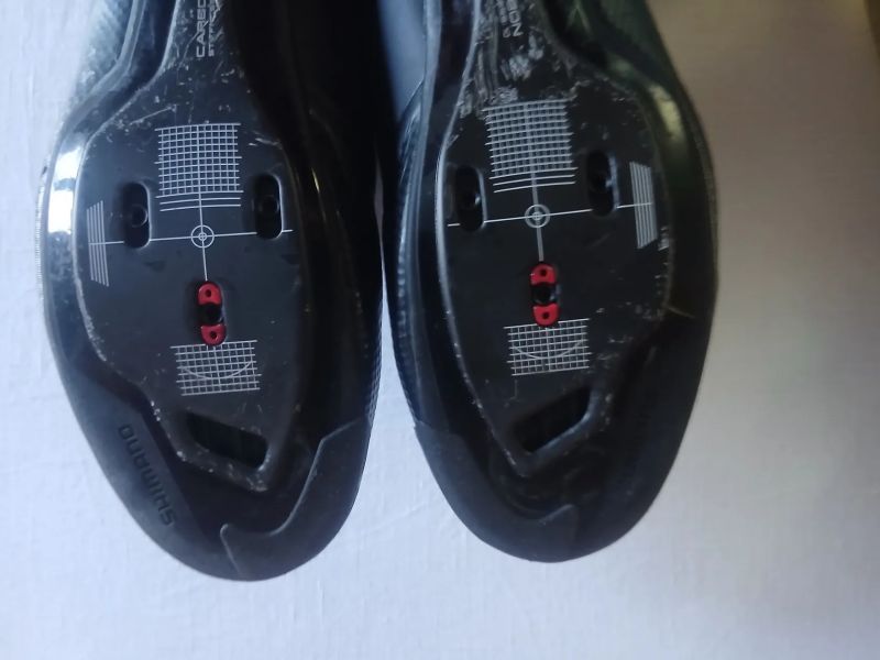 Karbonové, široké tretry, vel.45