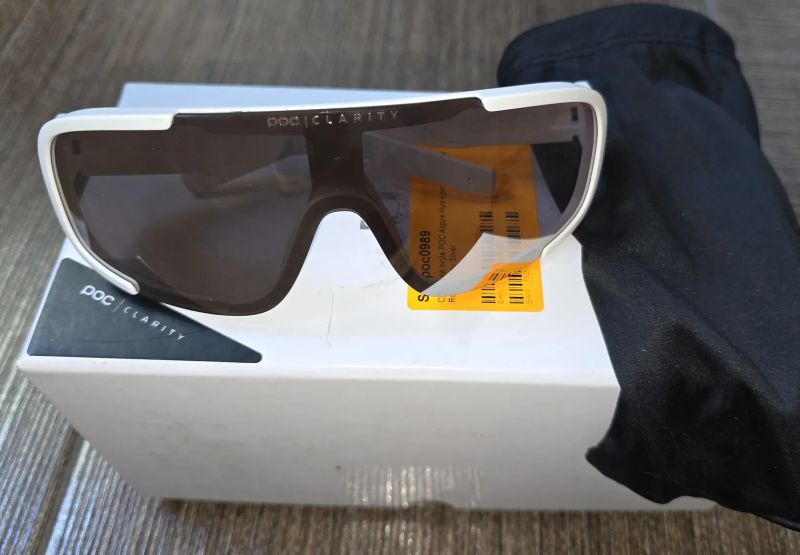 POC Aspire Hydrogen White/Clarity Road/Sunny Silver