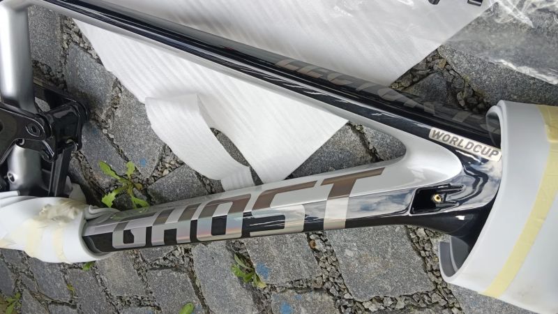 rám karbon GHOST Lector FS SF Worldcup a Advanced vel.L