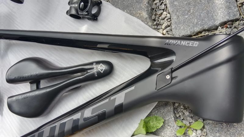 rám karbon GHOST Lector FS SF Worldcup a Advanced vel.L