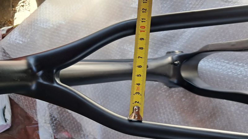 celokarbonová rámová sada VPace C3M pro 29 kola velikosti L 48cm pro 170-185cm