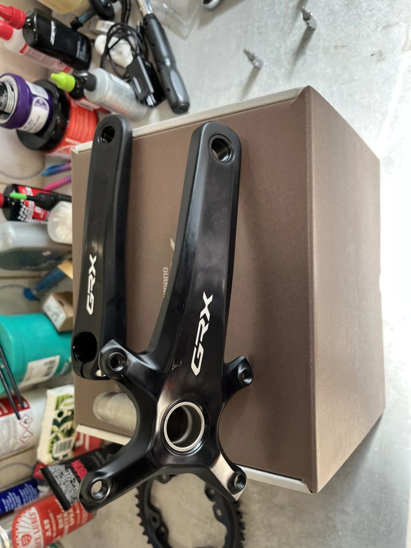 nové kliky Shimano GRX 820-1