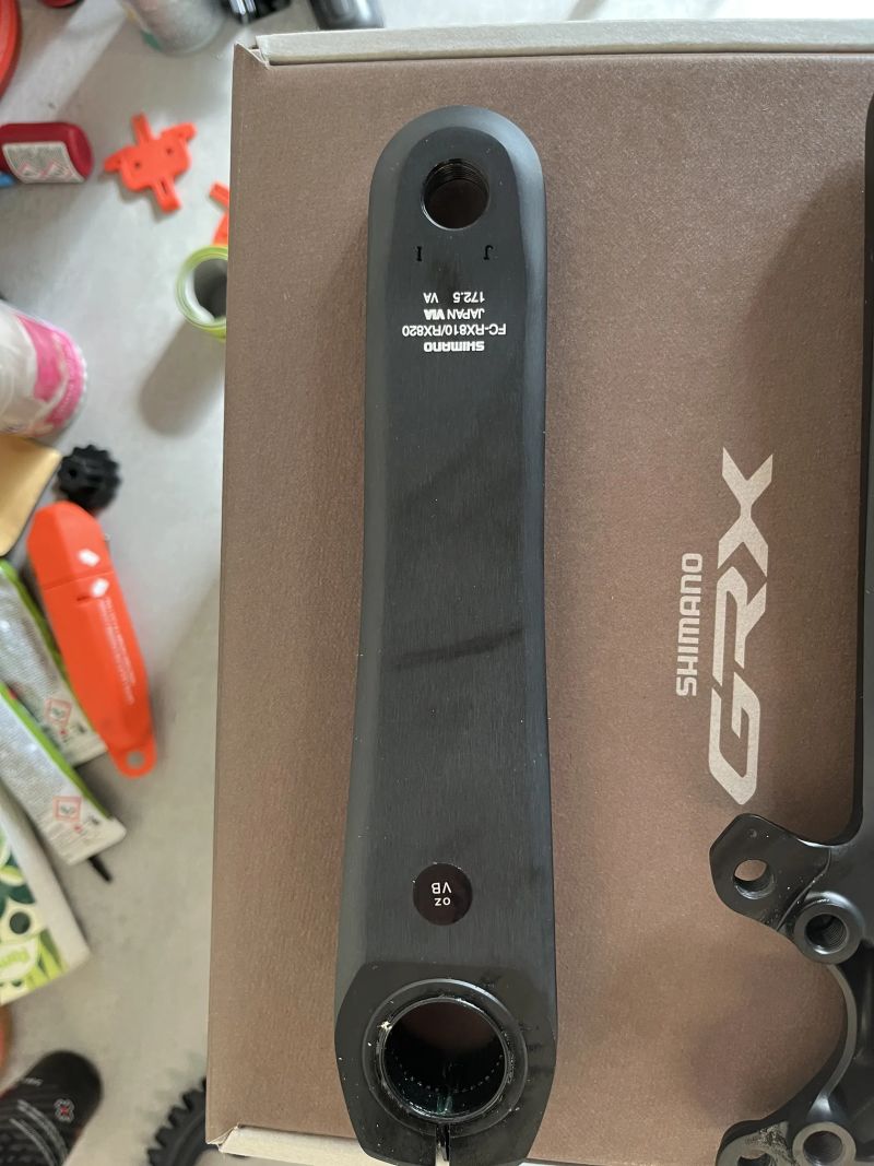 nové kliky Shimano GRX 820-1