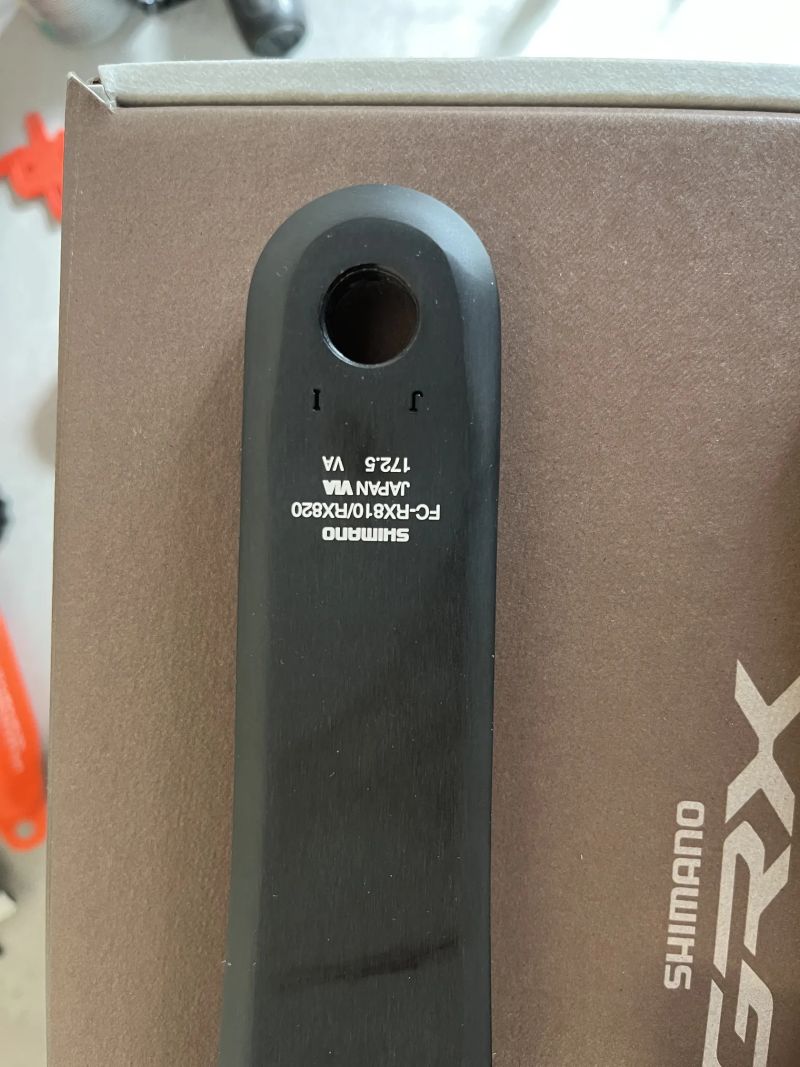 nové kliky Shimano GRX 820-1