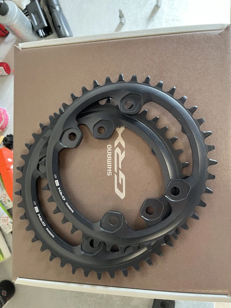 nové kliky Shimano GRX 820-1