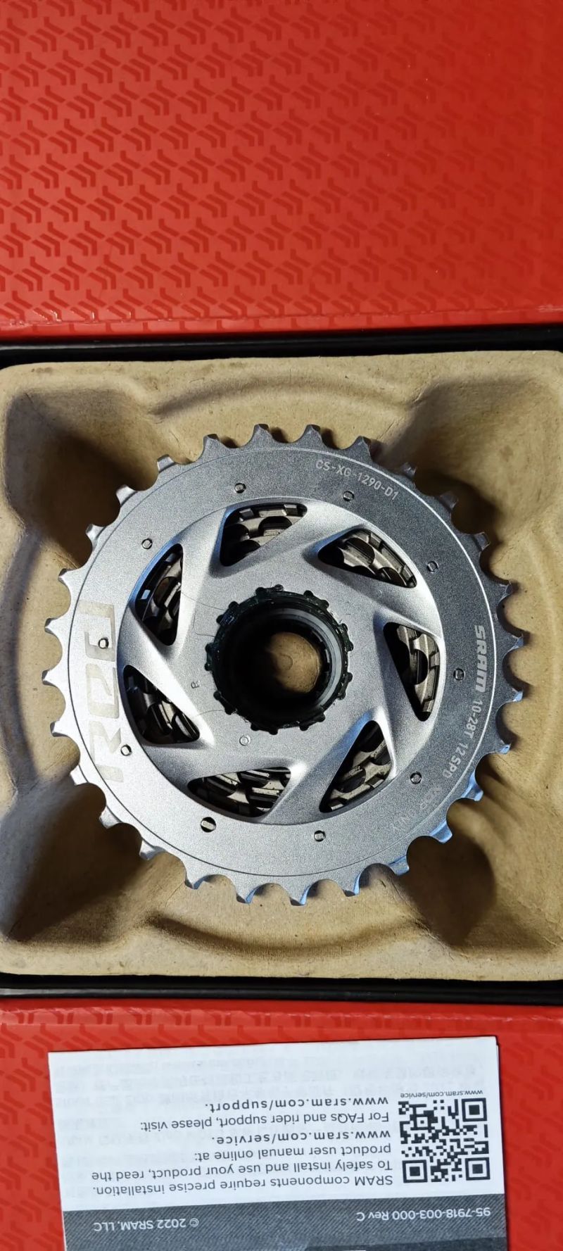 Prodám novou kazetu Sram RED 12s, 10-33