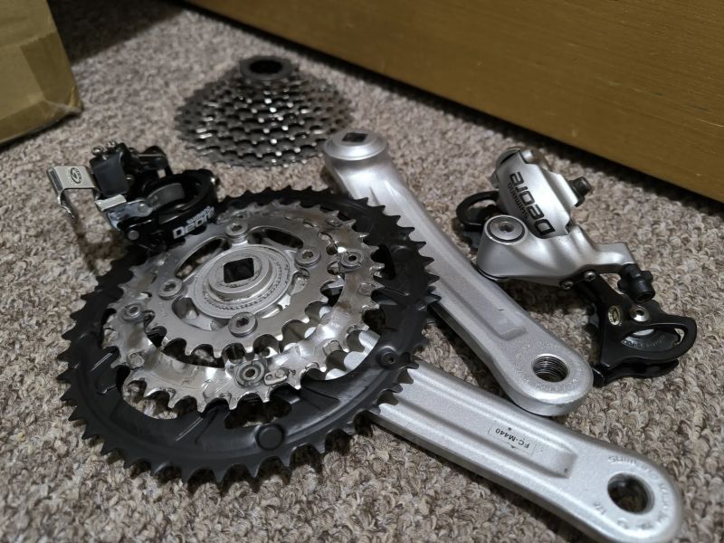 Shimano Deore 3x9 sada