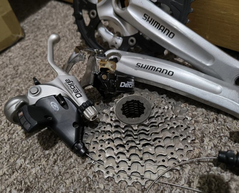 Shimano Deore 3x9 sada