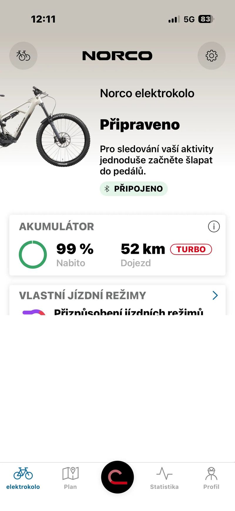 Celoodpruzene karbonove elektrokolo