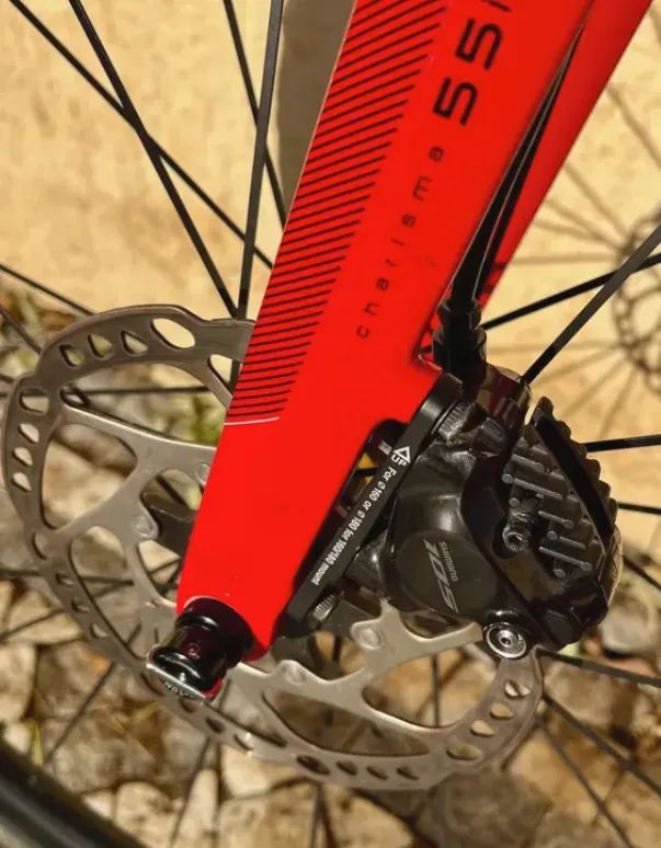 Top silniční karbonové kolo Author Charisma 55 / Shimano 2x12speed / hydraulické br. / pro 186-190cm