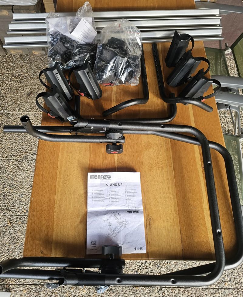 NOVÝ NOSIČ PRO 3KOLA NA ZADNÍ DVEŘE PC 5500,-