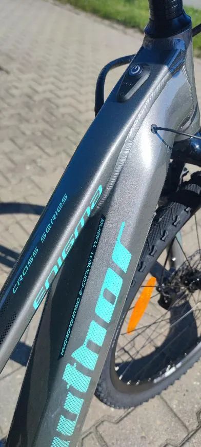 Prodám nové elektrokolo zn. Author Enigma stříbrná/zelená za cenu 45590 Kč