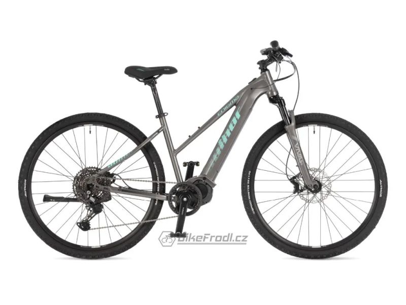 Prodám nové elektrokolo zn. Author Enigma stříbrná/zelená za cenu 45590 Kč