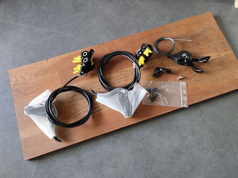 Nova sada brzd magura MT5+ radenie 1x11 + packeta Zdarma