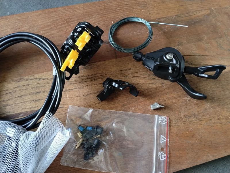 Nova sada brzd magura MT5+ radenie 1x11 + packeta Zdarma