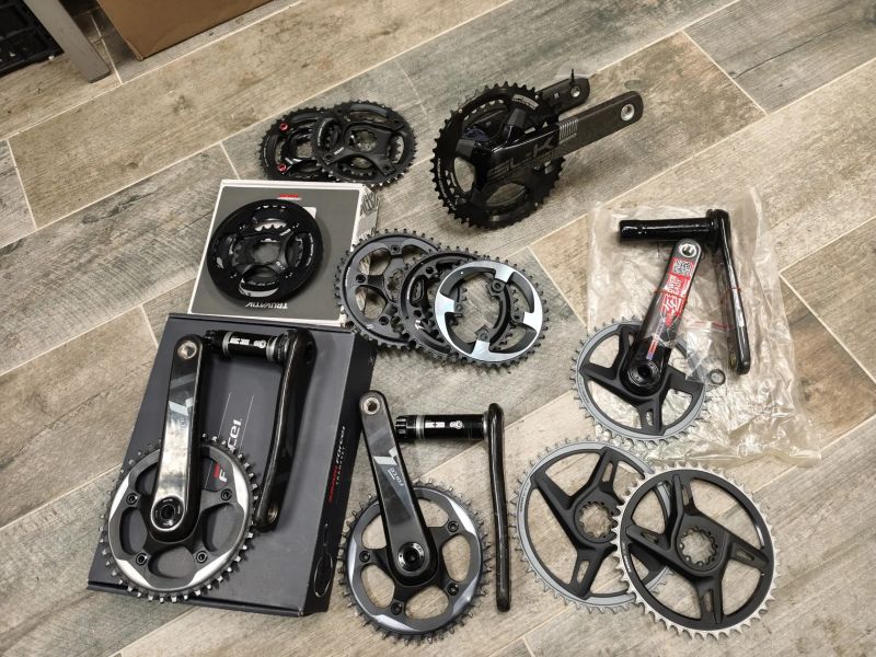 gravel treking silničnní karbon kliky SRAM a FSA