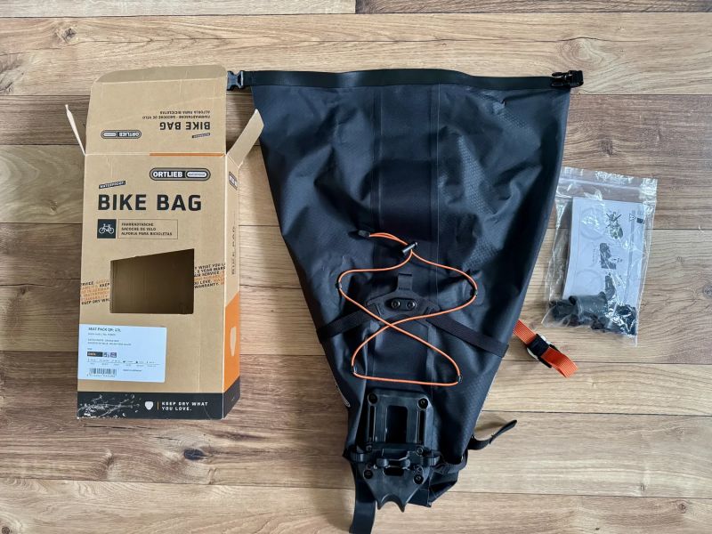 Prodám ORTLIEB Seat-Pack 13L QR (NOVÁ - NEPOUŽITÁ) – podsedlovou bikepacking brašnu