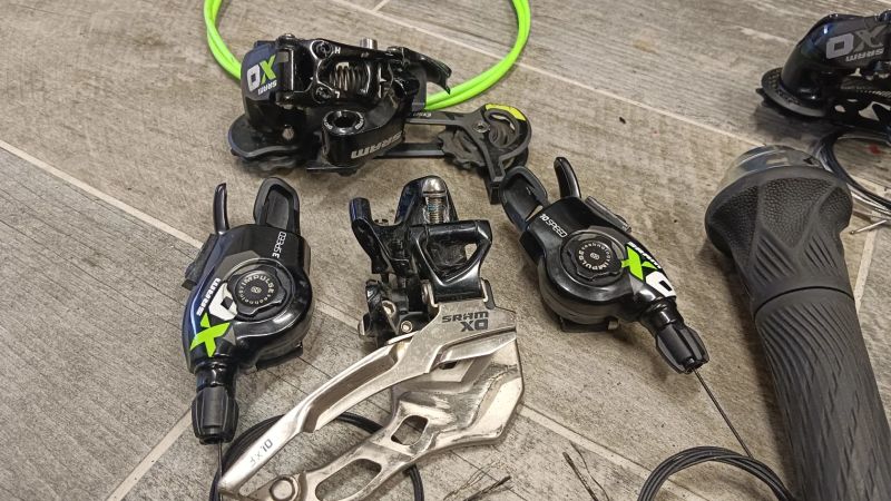 sada SRAM XX1 X0 GX 2-3x10