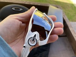 Oakley Jawbreaker Matte White/Prizm Black a Clear