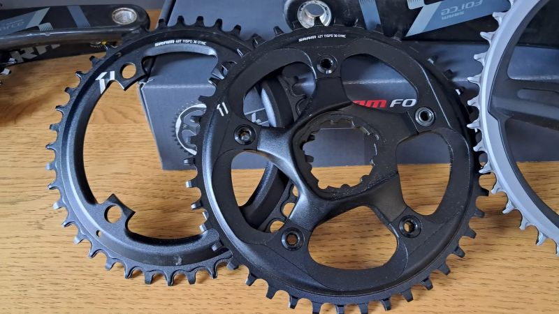 gravel silniční sada SRAM 1x11 přehazovačka SRAM Rival 11 Type 3.0 a páky SRAM APEX HydroR