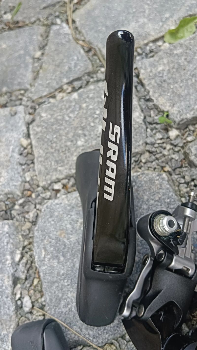 gravel silniční sada SRAM 1x11 přehazovačka SRAM Rival 11 Type 3.0 a páky SRAM APEX HydroR