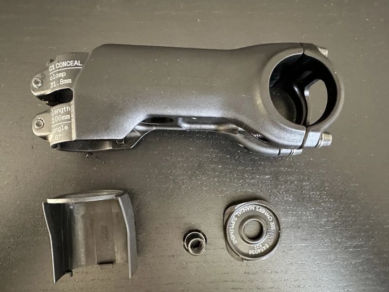Představec CANNONDALE STEM C1 CONCEAL -6° 100mm
