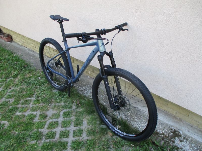 Nové lehké 29" kolo MRX Race 19,5", vidlice Manitou Machete air, Shimano SLX 1x12, BOOST pevné osy