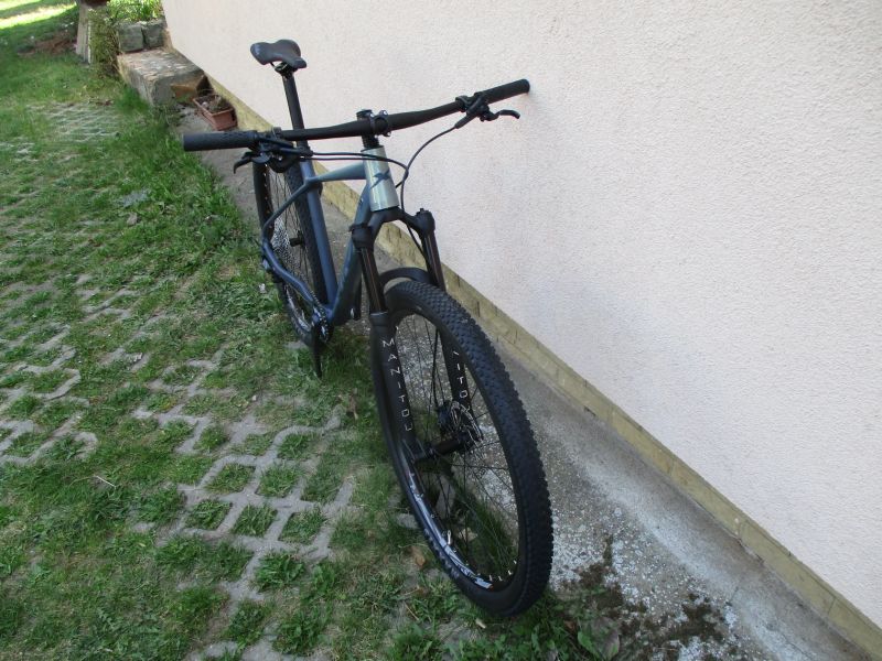 Nové lehké 29" kolo MRX Race 19,5", vidlice Manitou Machete air, Shimano SLX 1x12, BOOST pevné osy