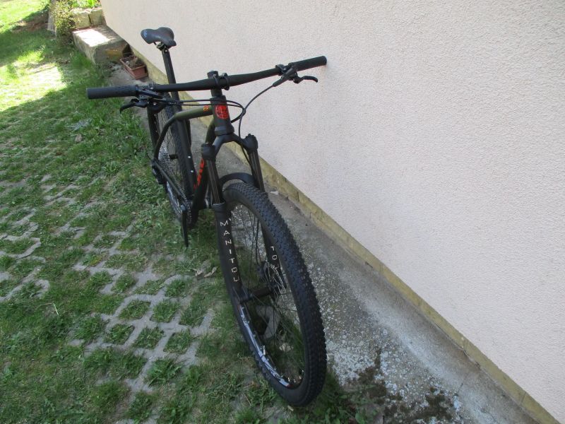 Nové lehké 29" kolo RB CR 19", vidlice Manitou Machete air, Shimano Deore 1x12, BOOST pevné osy