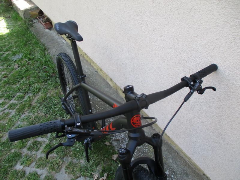 Nové lehké 29" kolo RB CR 19", vidlice Manitou Machete air, Shimano Deore 1x12, BOOST pevné osy