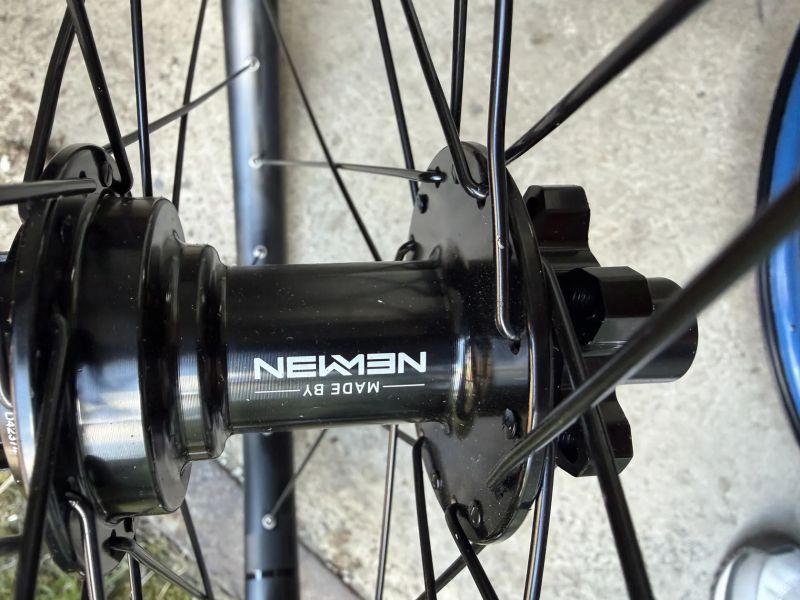 Prodám nová kola CUBE Engineered By Newmen, 15mm, Boost, 6-Bolt