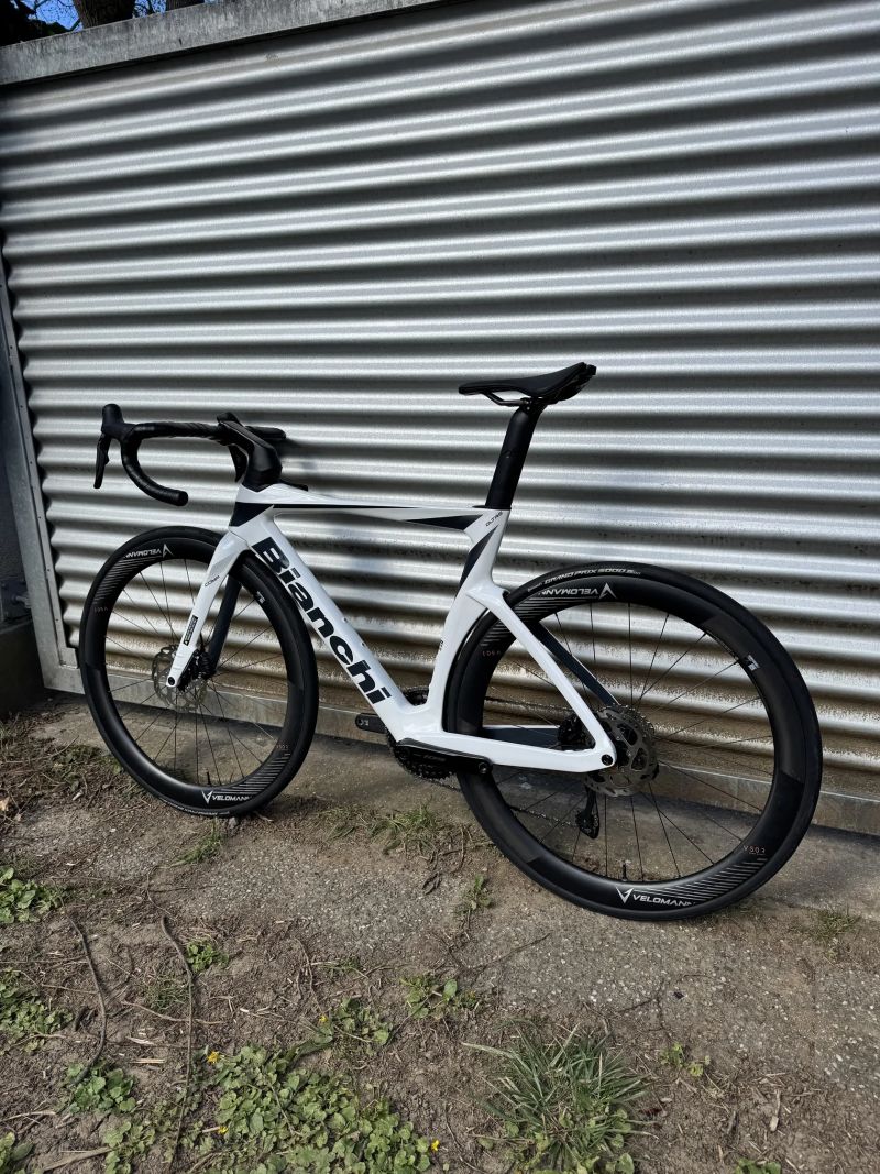 Bianchi Oltre - ZÁNOVNÍ, SHIMANO Di2, WATTMETR