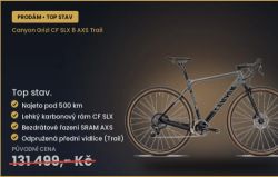 Canyon Grizl CF SLX 8 AXS trail (výměna za prémiové elektrokolo možná)