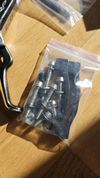 Komplet TRP DHR EVO Silver, 3 kotuce, adaptery, Bleed Kit, olej
