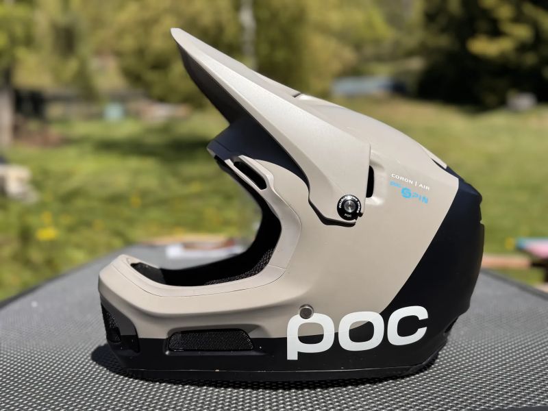 POC Coron Air SPIN Moonstone Grey/Uranium Black Matt XLX