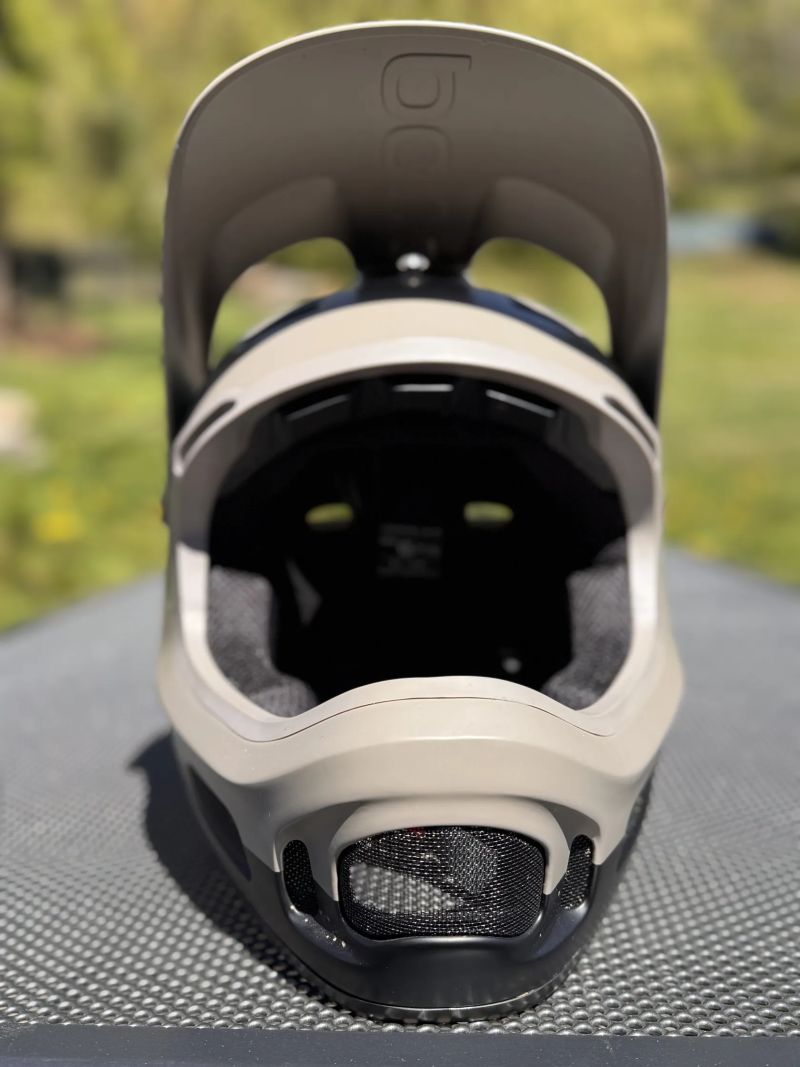 POC Coron Air SPIN Moonstone Grey/Uranium Black Matt XLX