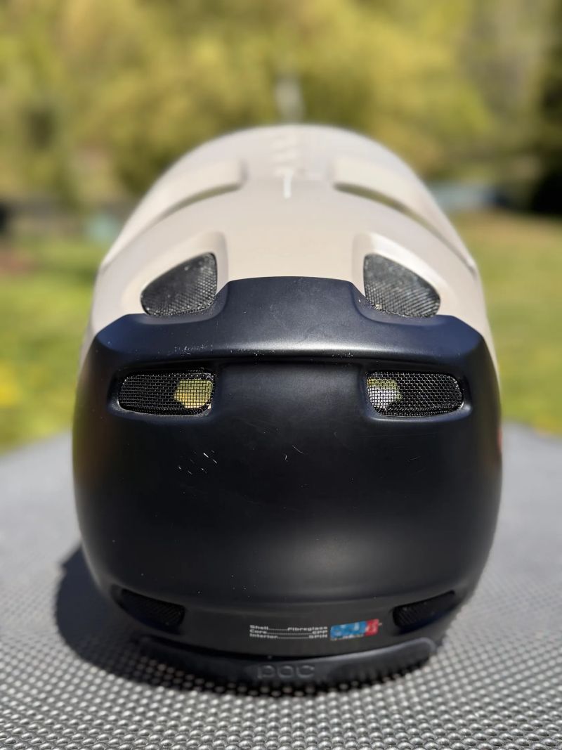POC Coron Air SPIN Moonstone Grey/Uranium Black Matt XLX