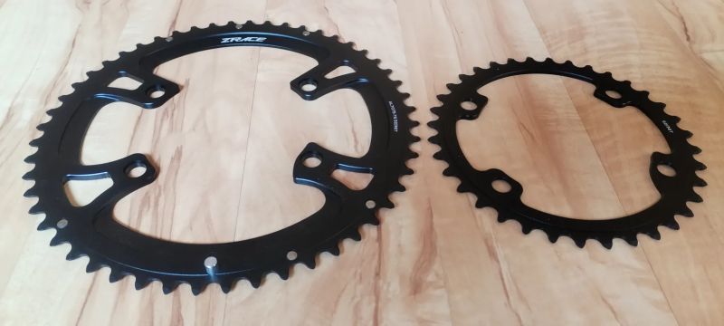Převodníky Zrace na kliky Shimano 52-36 z