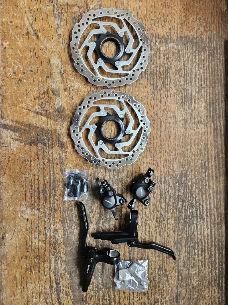 Kotoučové brzdy Shimano BR-MT200/BL-MT200