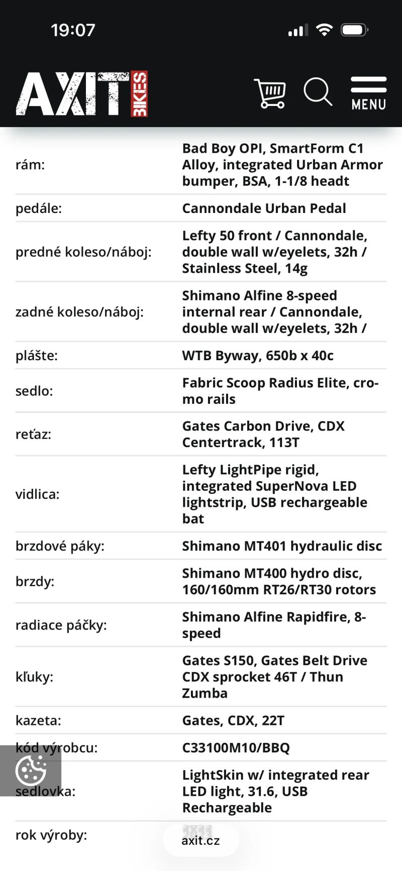 Cannondale Bad Boy 1