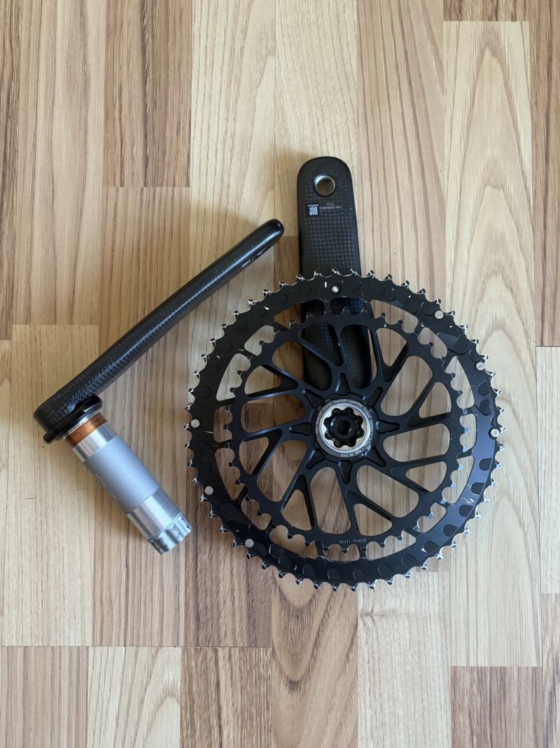 Karbonové kliky FSA K-Force Team Edition BB386EVO – 172,5 mm, 54/40T