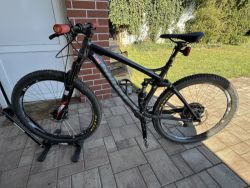 Celoodpružené kolo na XC Ghost 