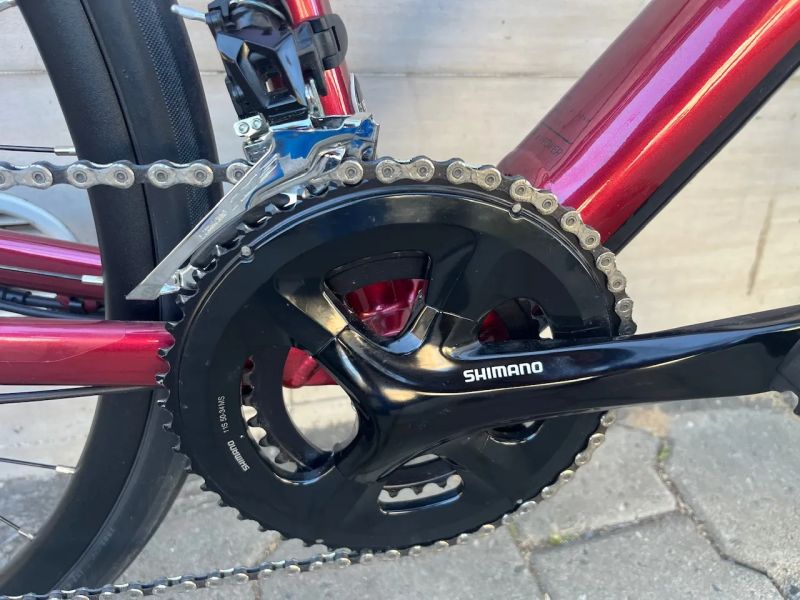 silnicni (dámské) elektrokolo Van Rysel, Shimano 105, 2x11s mechanika/hydraulika, 
